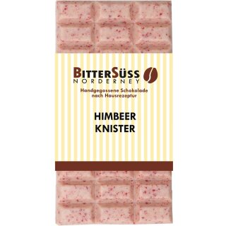 Himbeer Knister - Tafel 100g