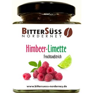 Himbeer-Limetten-Fruchtaufstrich
