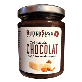 Creme de Chocolat mit Marzipan