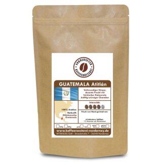 Röstkaffee Guatemala Atitlan 250g extrafein gemahlen